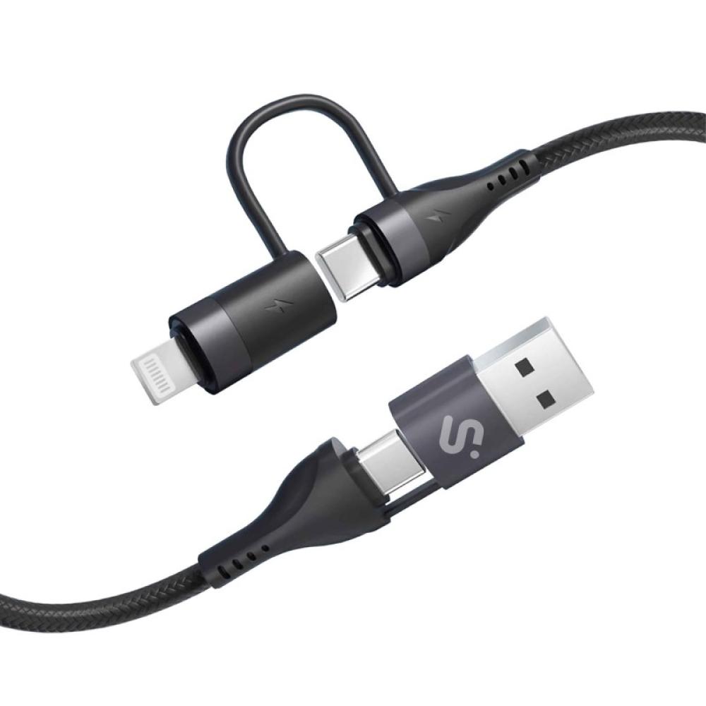 SUBBLIM - CABLE TOP 4IN1 60W C-C-L-A 1m