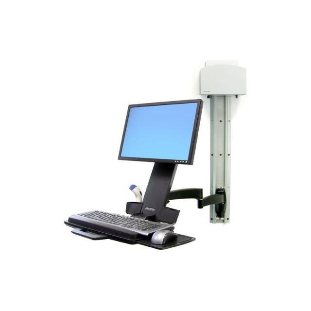 Ergotron - 200 Series Combo Arm 61 cm (24") Negro Pared