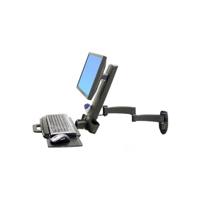 Ergotron - 200 Series Combo Arm 61 cm (24") Negro Pared