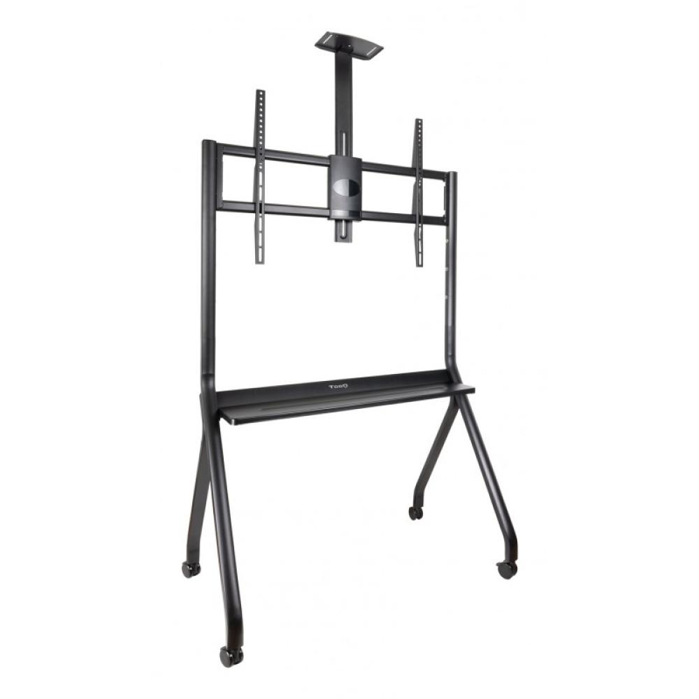 TooQ - iStar Soporte de Suelo con Ruedas para Pantallas 55"- 100", Negro