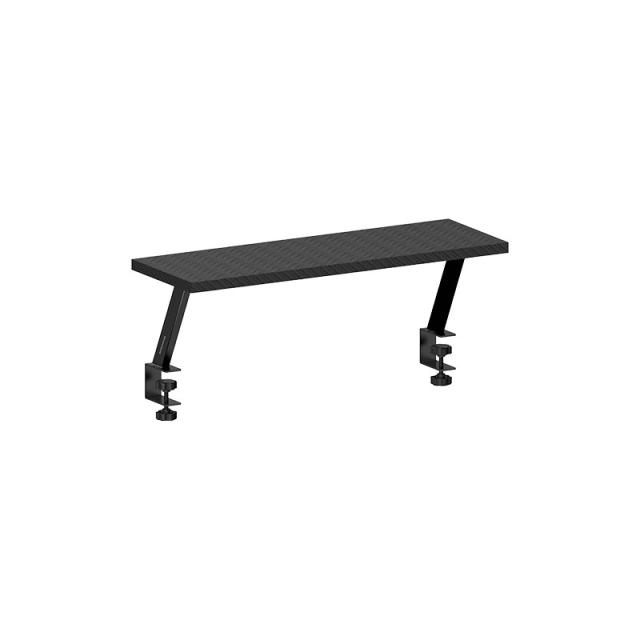 Mars Gaming - MGDS, Soporte Elevador Monitor, Eleva el Monitor 17cm, Soporte de Mesa Ergonómico en Acero, Tablero Fibra C - MGDS