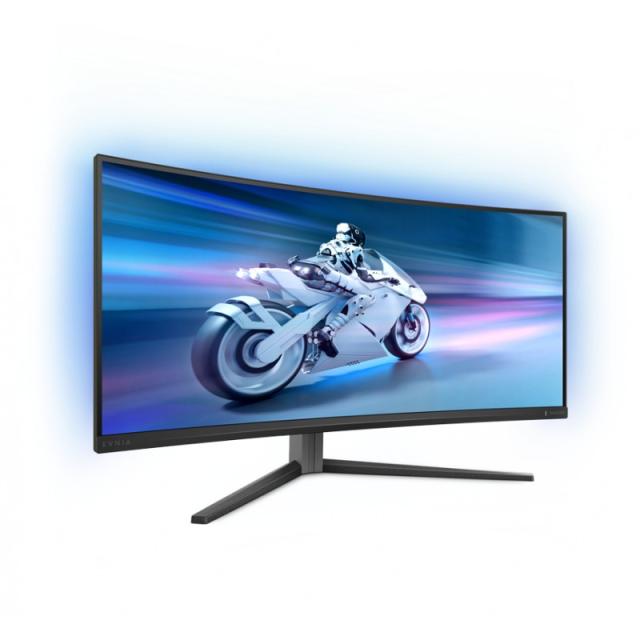 Philips - Evnia 34M2C6500/00 pantalla para PC 86,4 cm (34") 3440 x 1440 Pixeles Wide Quad HD QD-OLED Gris