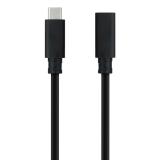 Nanocable - 10.01.4500 cable USB USB 3.2 Gen 2x2 0,5 m USB C Negro