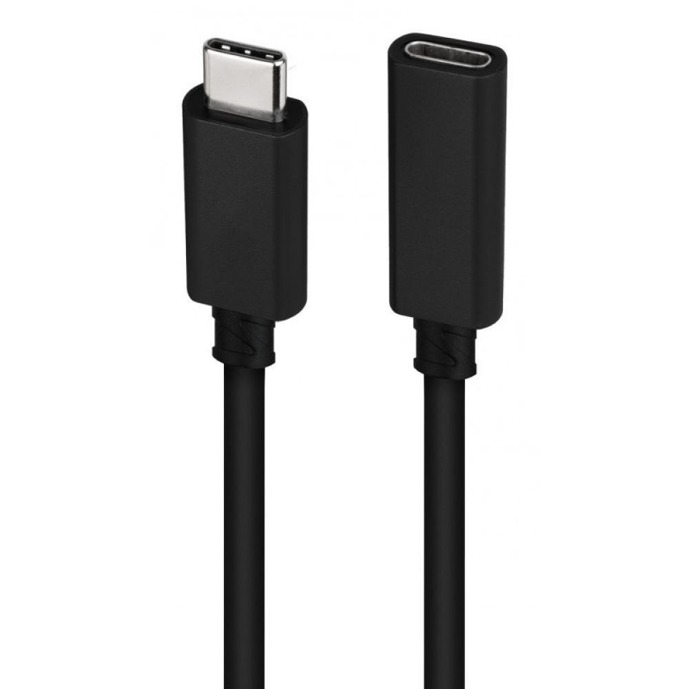 Nanocable - 10.01.4500 cable USB USB 3.2 Gen 2x2 0,5 m USB C Negro