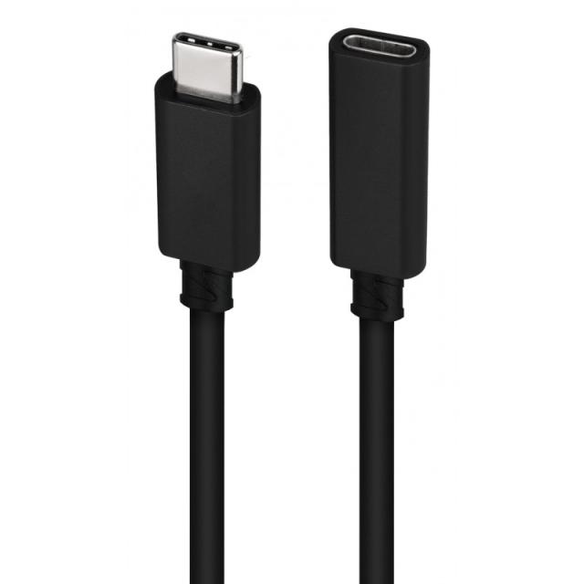Nanocable - 10.01.4501-L150 cable USB USB 3.2 Gen 2x2 1,5 m USB C Negro