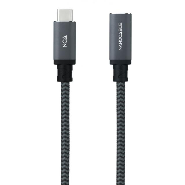 Nanocable - 10.01.4502-COMB cable USB USB 3.2 Gen 2x2 2 m USB C Negro