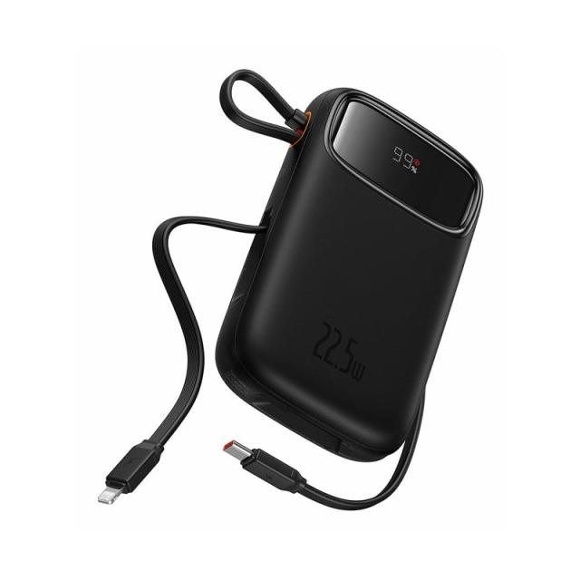 Baseus - QPow2 Polímero de litio 10000 mAh Negro