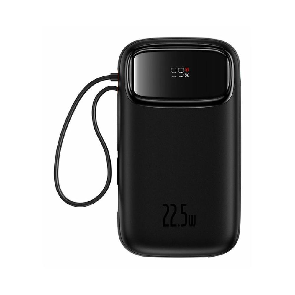 Baseus - QPow2 Polímero de litio 10000 mAh Negro