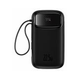 Baseus - QPow2 Polímero de litio 10000 mAh Negro