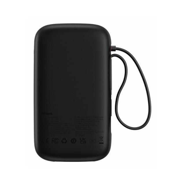 Baseus - QPow2 Polímero de litio 10000 mAh Negro