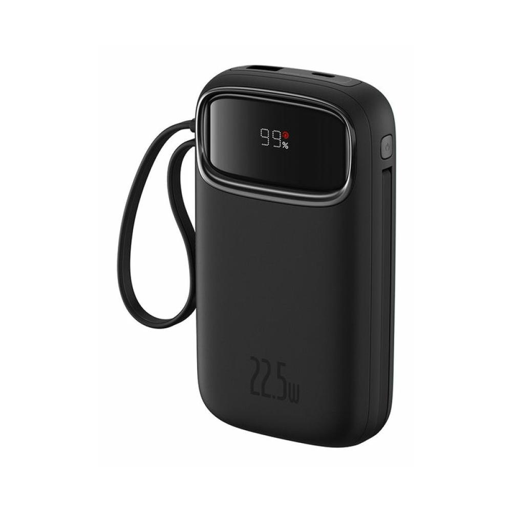 Baseus - QPow2 Polímero de litio 10000 mAh Negro