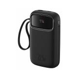 Baseus - QPow2 Polímero de litio 10000 mAh Negro