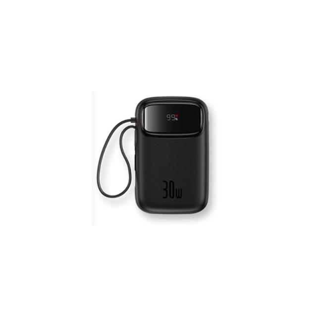 Baseus - Qpow 2 Polímero de litio 10000 mAh Negro