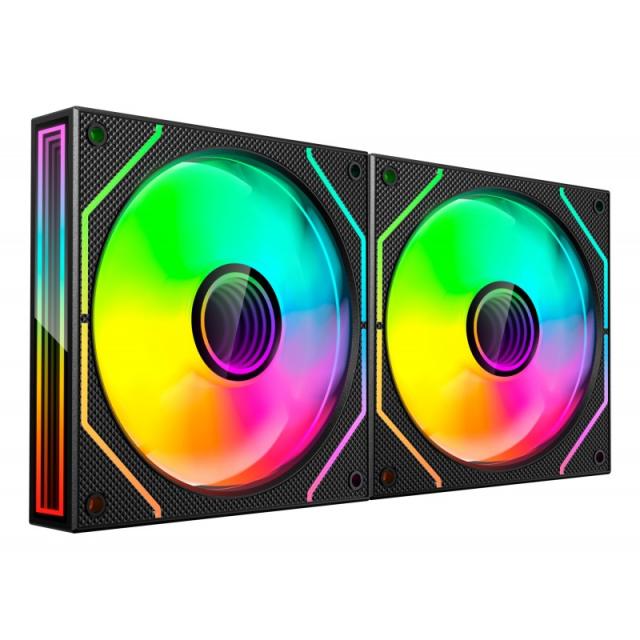 Mars Gaming - MF3DPROX2 sistema de refrigeración para ordenador Carcasa del ordenador Ventilador 12 cm Negro