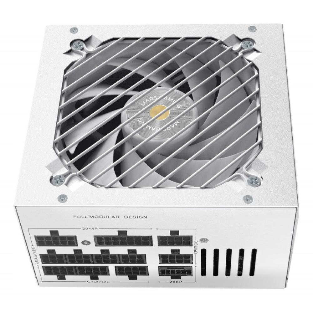 Mars Gaming - MPB1000SIMW unidad de fuente de alimentación 1000 W 24-pin ATX ATX Blanco