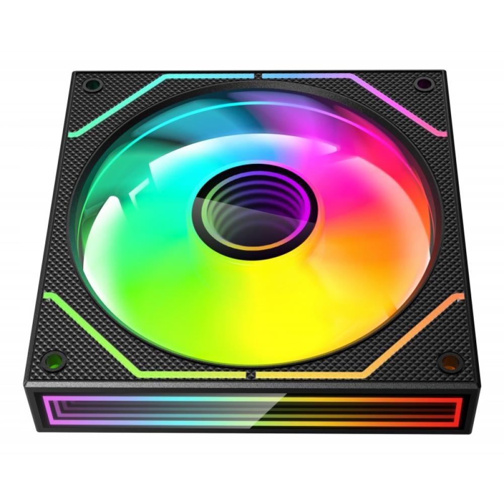 Mars Gaming - MF3DPROKIT sistema de refrigeración para ordenador Carcasa del ordenador Ventilador 12 cm Negro