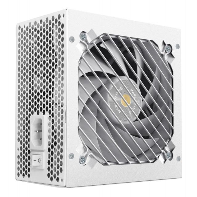 Mars Gaming - MPB1000PSIW unidad de fuente de alimentación 1000 W 24-pin ATX ATX Blanco
