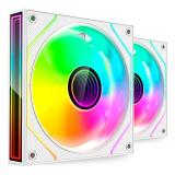 Mars Gaming - MF3DPROX2W sistema de refrigeración para ordenador Carcasa del ordenador Ventilador 12 cm Blanco