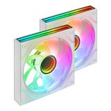 Mars Gaming - MF3DPROX2RW sistema de refrigeración para ordenador Carcasa del ordenador Ventilador 12 cm Blanco