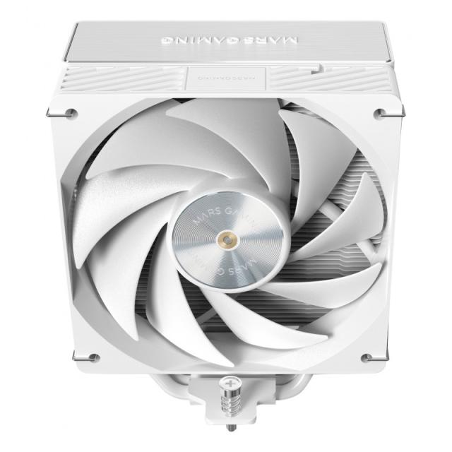 Mars Gaming - MCPUX5W sistema de refrigeración para ordenador Procesador Refrigerador de aire 12 cm Blanco 1 pieza(s)