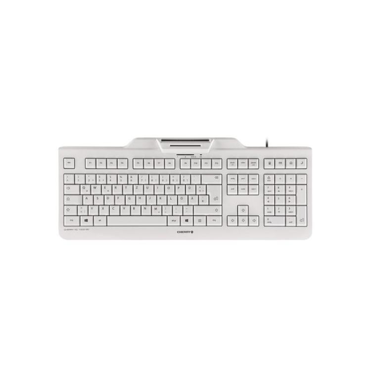 CHERRY - KC 1000 SC teclado USB QWERTY Español Gris