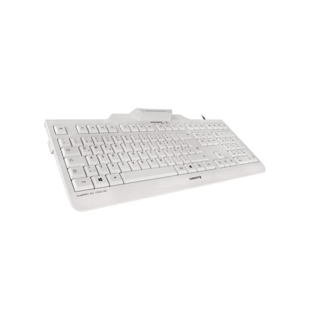 CHERRY - KC 1000 SC teclado USB QWERTY Español Gris