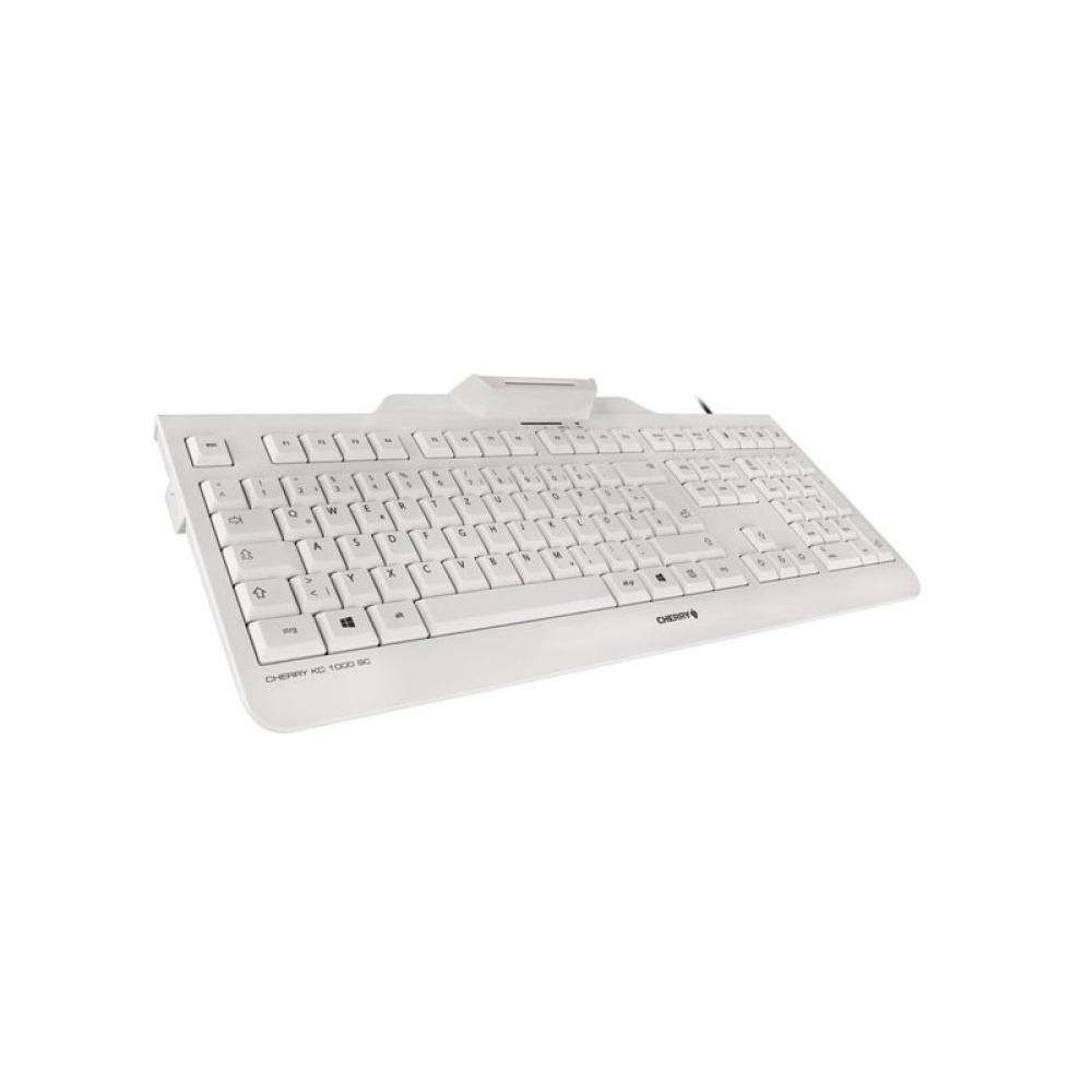 CHERRY - KC 1000 SC teclado USB QWERTY Español Gris