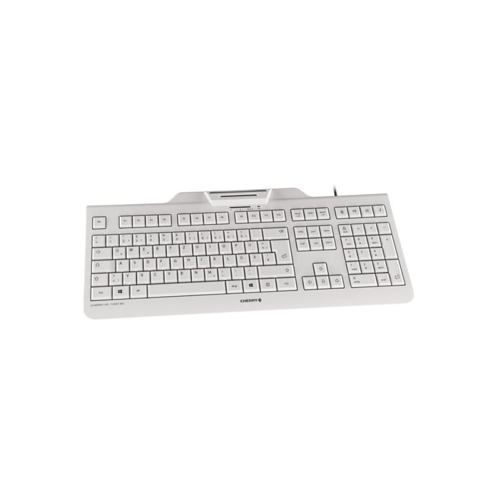 CHERRY - KC 1000 SC teclado USB QWERTY Español Gris