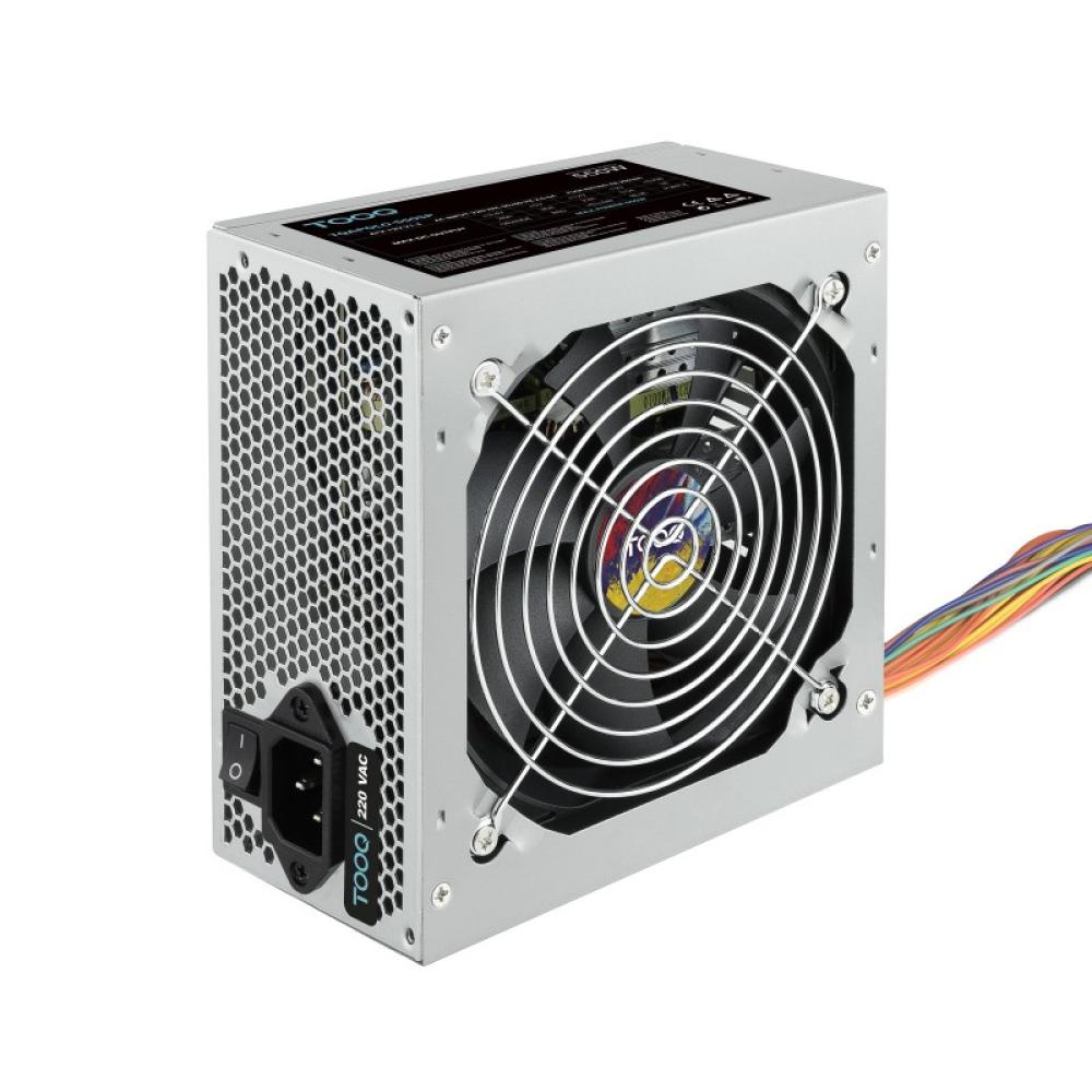 TooQ - TQAPOLO-550SP unidad de fuente de alimentación 550 W 20+4 pin ATX ATX Plata