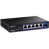 Trendnet - TEG-S5061 switch No administrado 2.5G Ethernet (100/1000/2500) Negro
