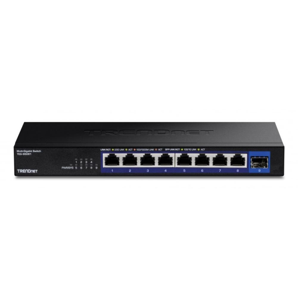 Trendnet - TEG-S5091 switch No administrado 2.5G Ethernet (100/1000/2500)