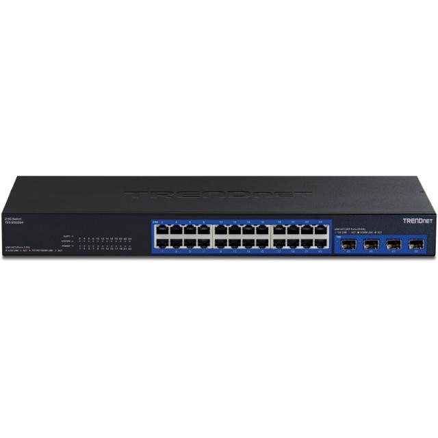 Trendnet - TEG-S50284 switch No administrado 2.5G Ethernet (100/1000/2500) Negro