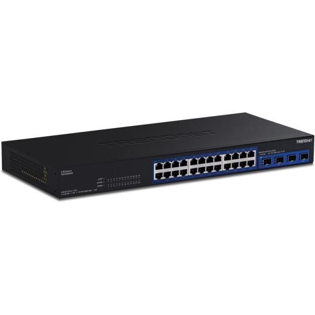 Trendnet - TEG-S50284 switch No administrado 2.5G Ethernet (100/1000/2500) Negro