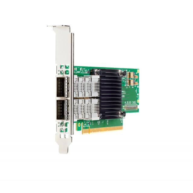 HPE - InfiniBand HDR/Ethernet 200Gb 2-port QSFP56 PCIe4 x16 MCX653106A-HDAT Adapter