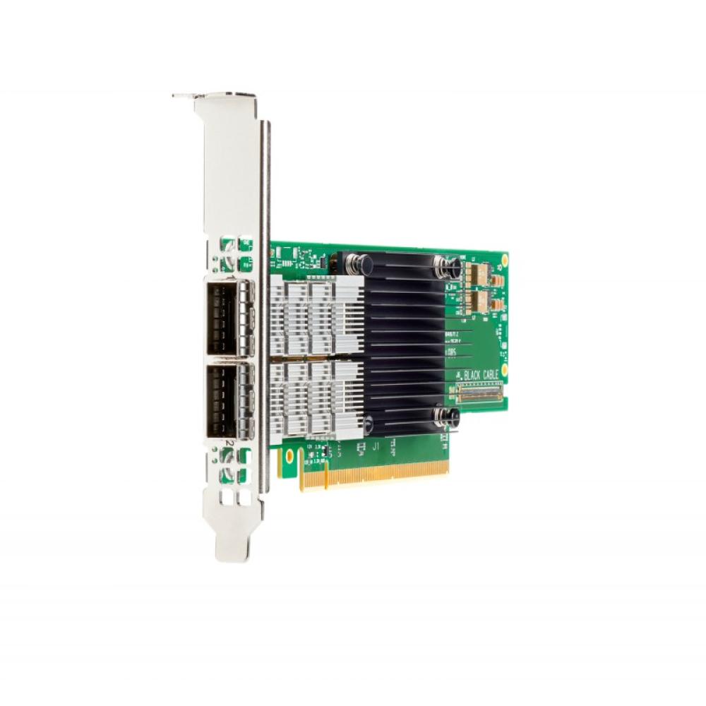 HPE - InfiniBand HDR/Ethernet 200Gb 2-port QSFP56 PCIe4 x16 MCX653106A-HDAT Adapter