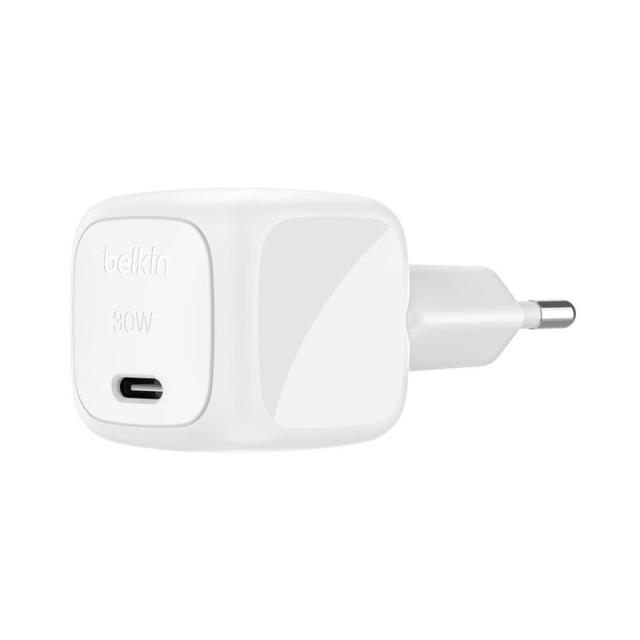 Belkin - WCA008kq1MWH-B6 Portátil, Smartphone, Tableta Blanco Corriente alterna Carga rápida Interior