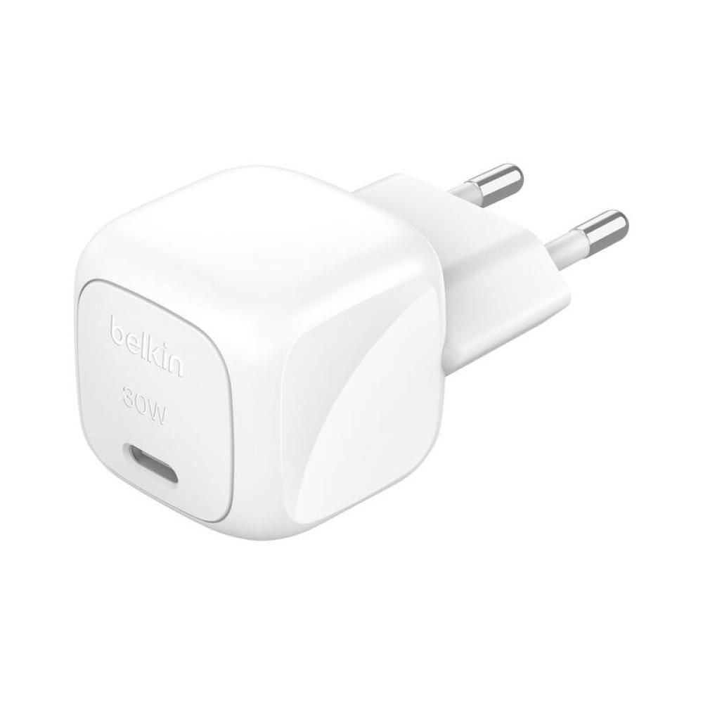 Belkin - WCA008kq1MWH-B6 Portátil, Smartphone, Tableta Blanco Corriente alterna Carga rápida Interior