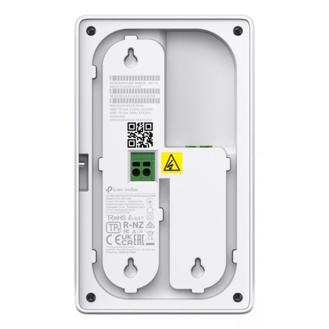TP-Link - Omada EAP625GP-WALL punto de acceso inalámbrico 1201 Mbit/s Blanco Energía sobre Ethernet (PoE)