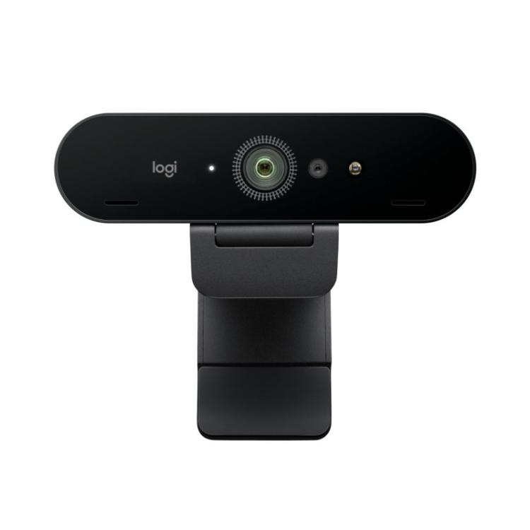 Logitech - BRIO 4K cámara web 13 MP 4096 x 2160 Pixeles USB Negro