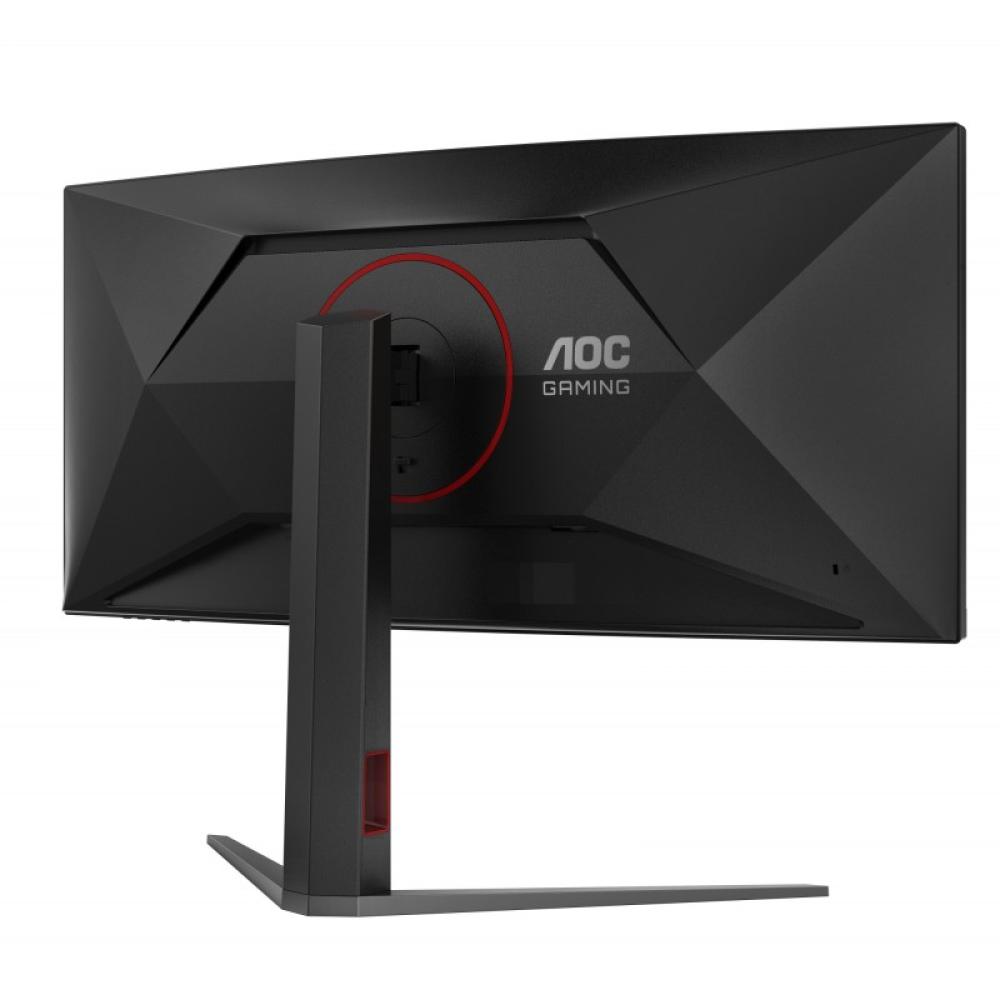 AOC - G4 CU34G4 pantalla para PC 86,4 cm (34") 3440 x 1440 Pixeles Wide Quad HD LED Negro, Rojo