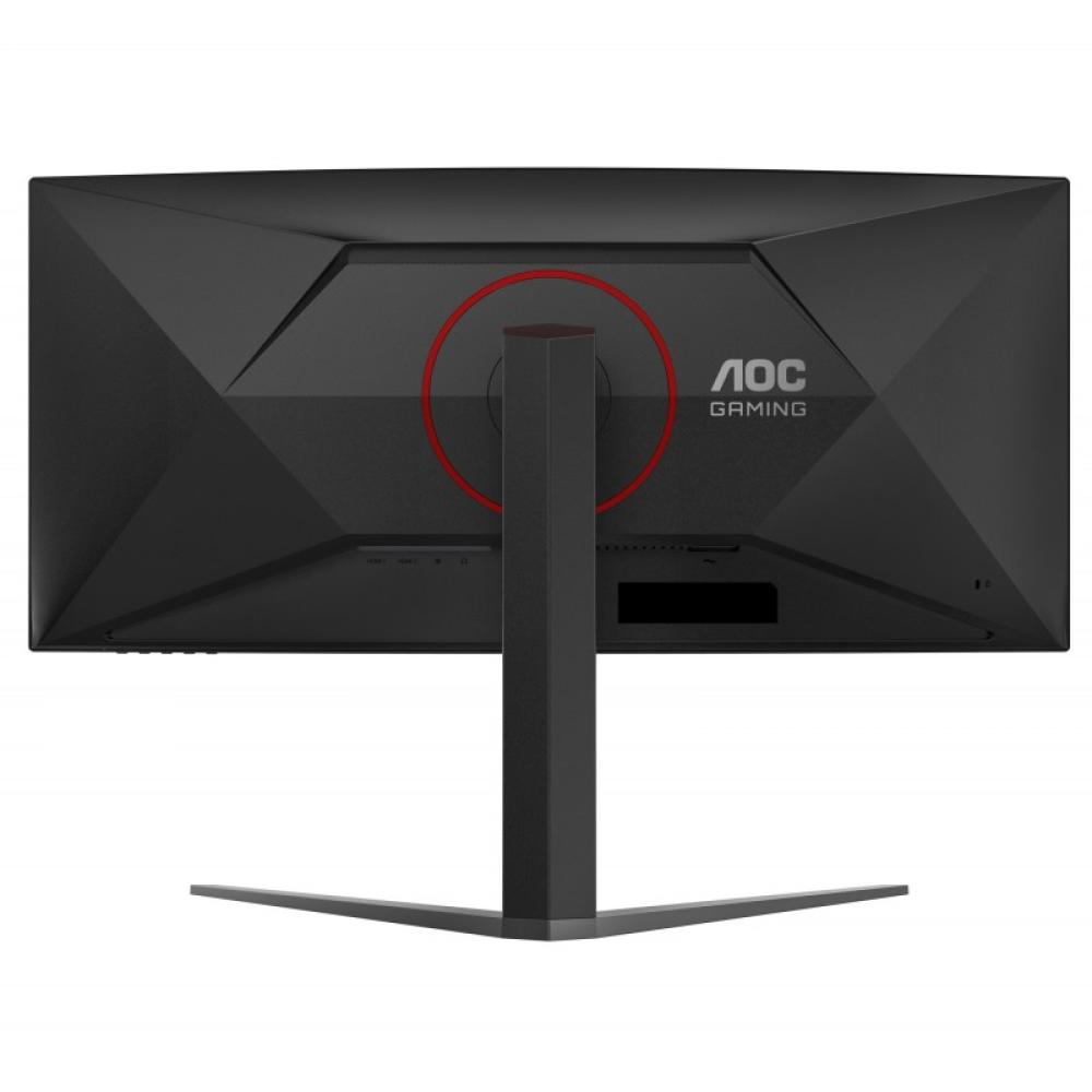 AOC - G4 CU34G4 pantalla para PC 86,4 cm (34") 3440 x 1440 Pixeles Wide Quad HD LED Negro, Rojo