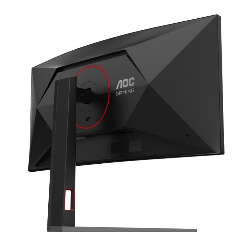AOC - G4 CU34G4 pantalla para PC 86,4 cm (34") 3440 x 1440 Pixeles Wide Quad HD LED Negro, Rojo