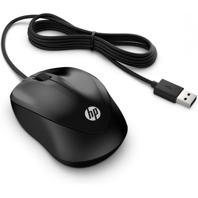 HP - Ratón con cable 1000 - 4QM14AA