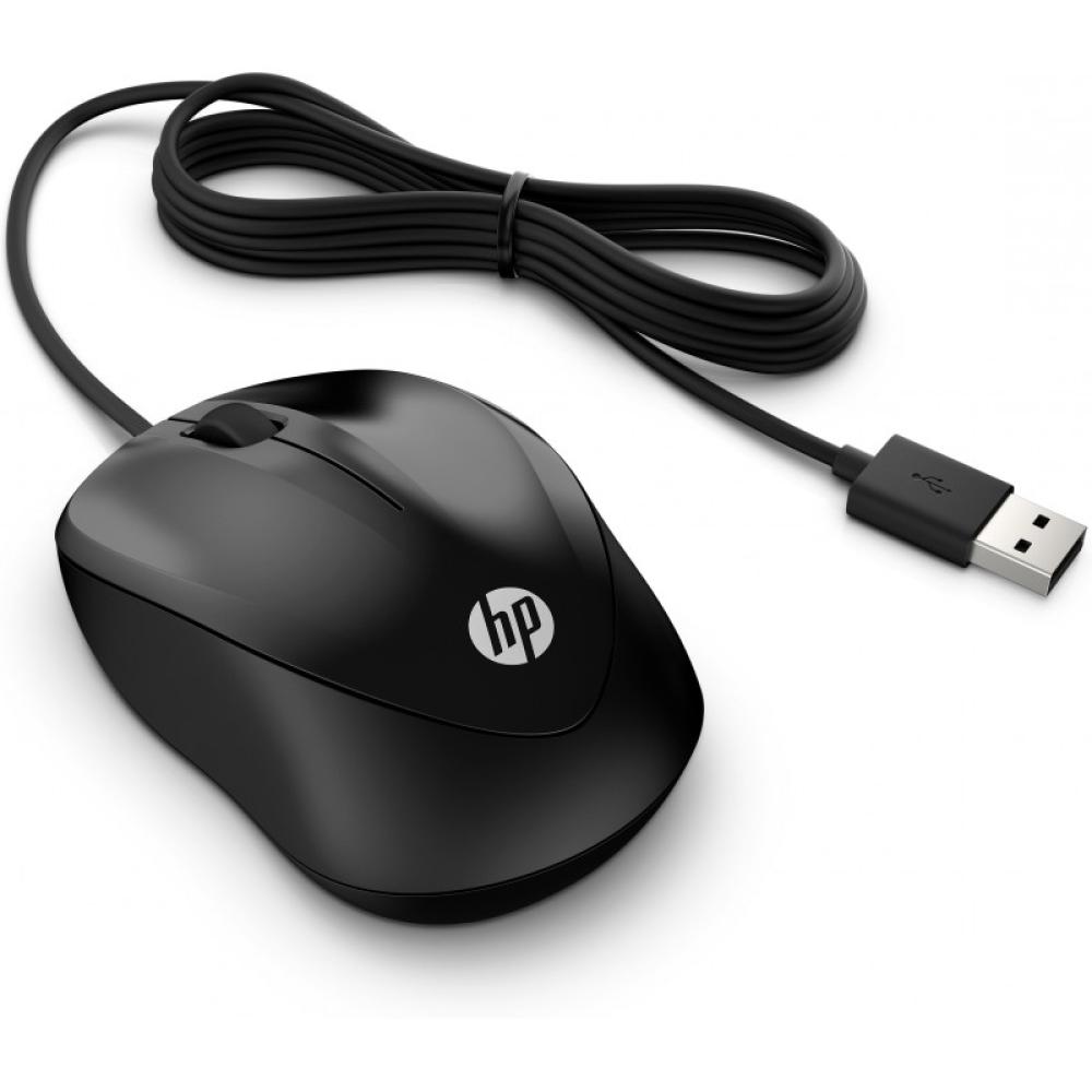 HP - Ratón con cable 1000 - 4QM14AA