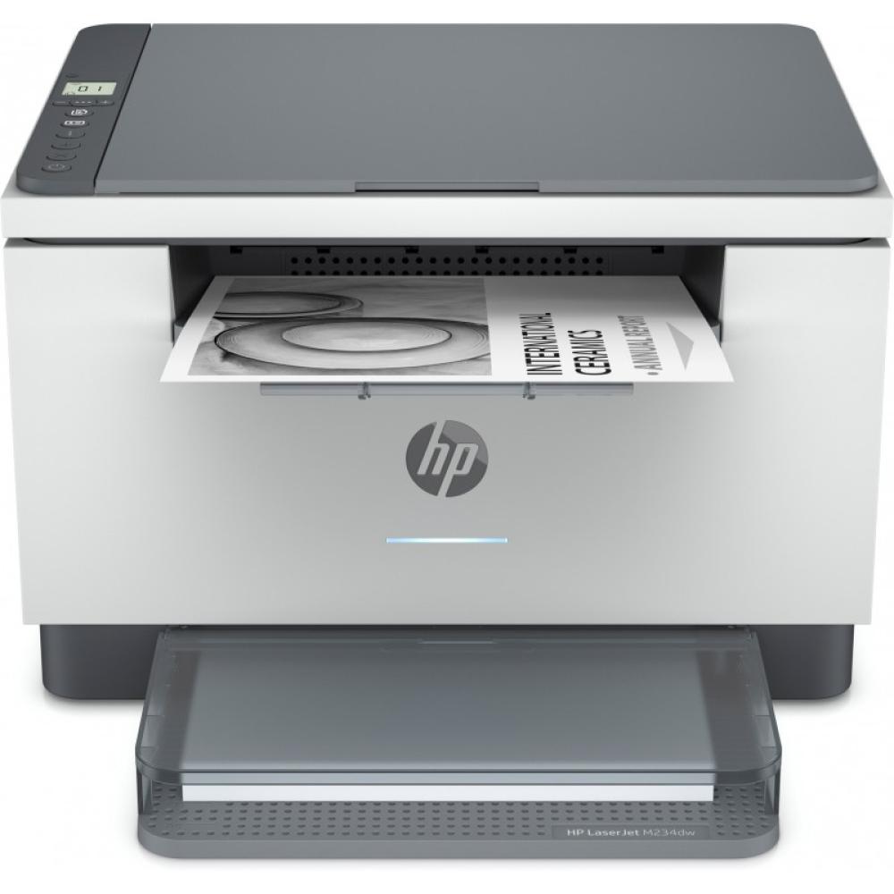 HP - LaserJet M234dw Inalámbrico Multifunction Blanco y negro Impresora, Fotocopiadora, escáner Dúplex