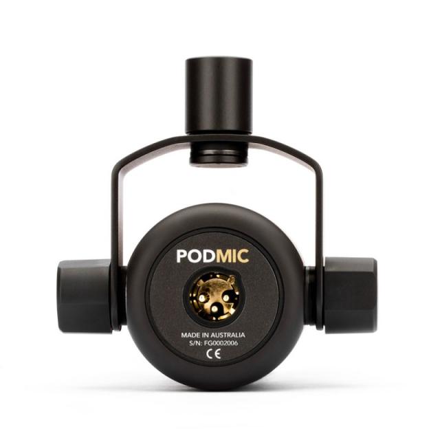 RØDE - PodMic Negro Micrófono vocal