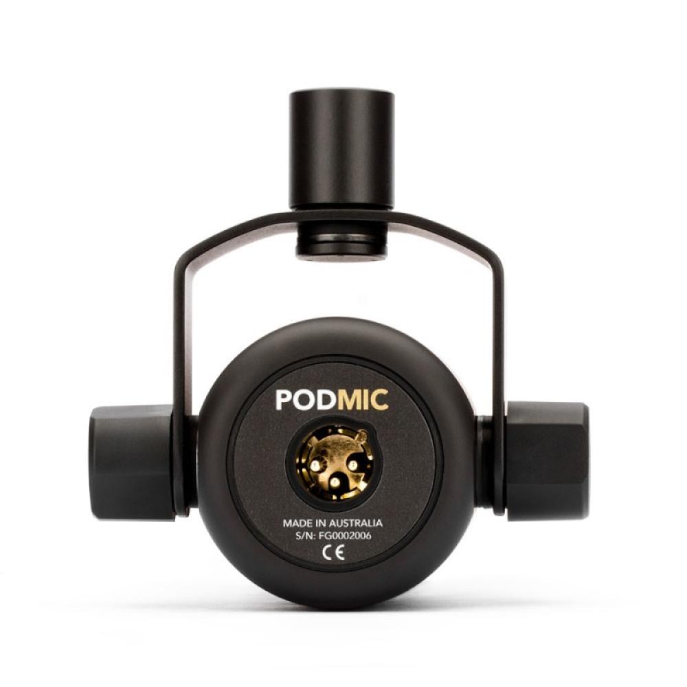 RØDE - PodMic Negro Micrófono vocal