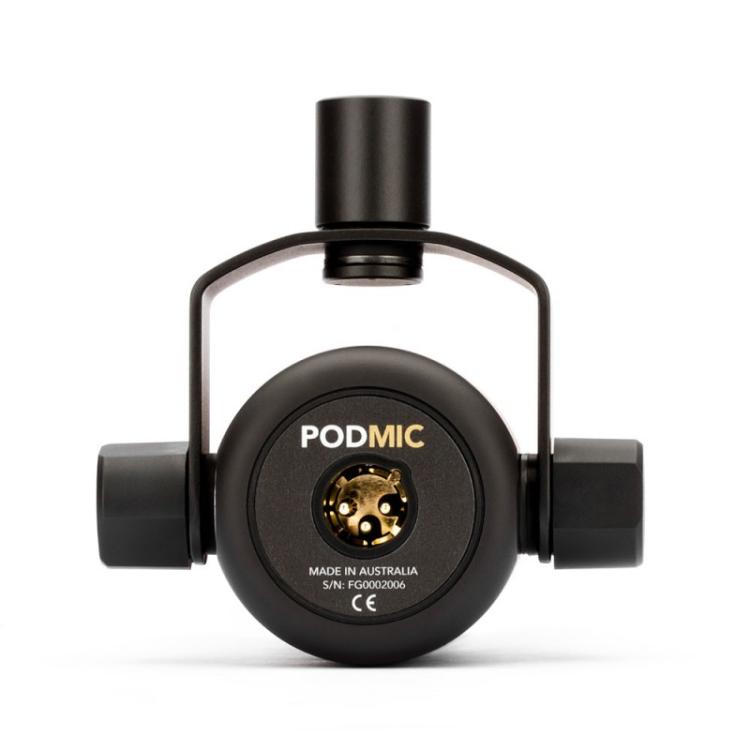 RØDE - PodMic Negro Micrófono vocal
