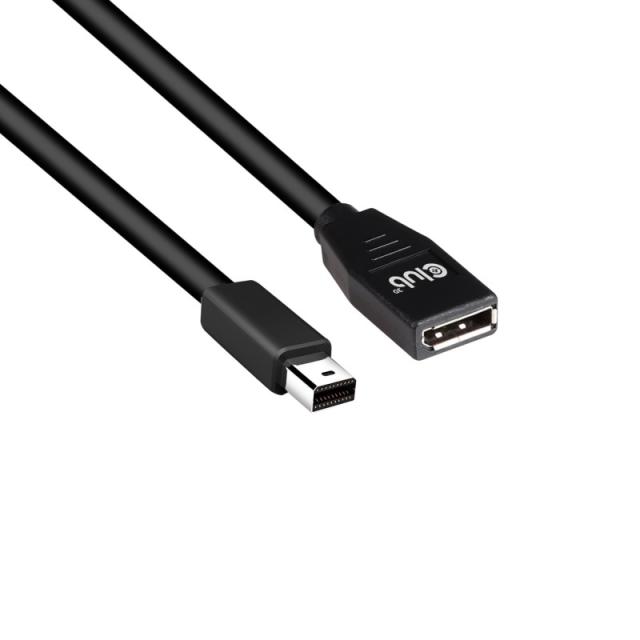 CLUB3D - CAC-1121 cable DisplayPort 1 m Mini DisplayPort Negro
