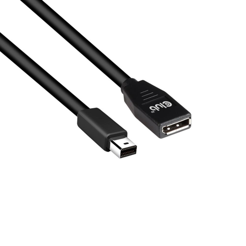 CLUB3D - CAC-1121 cable DisplayPort 1 m Mini DisplayPort Negro